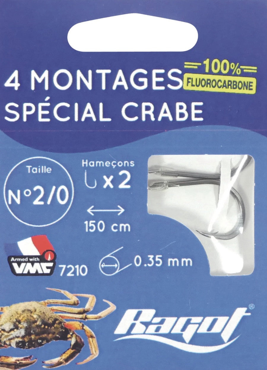 CRAB RIG H4 27,5 X4 FINALE DA SURF CASTING