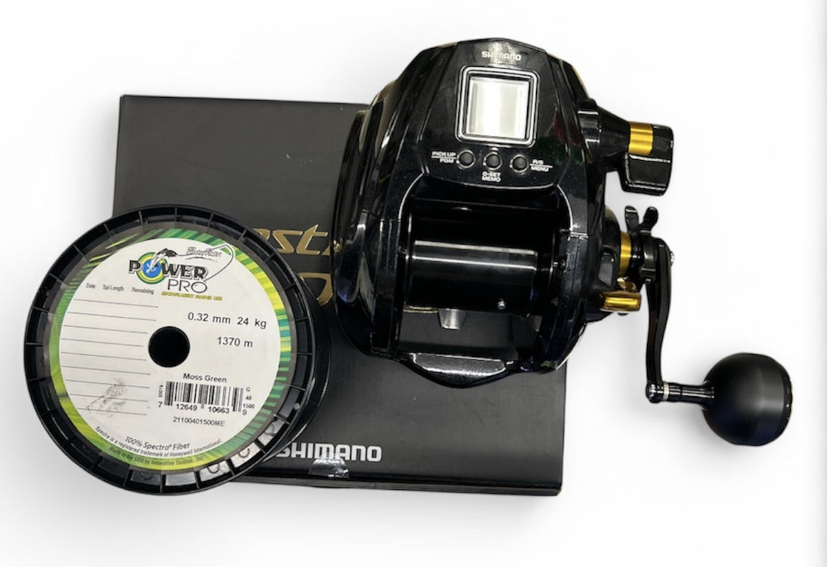 Mulinello Beast Master 9000E + Trecciato Power Pro Mt. 1370 Ø 0,32