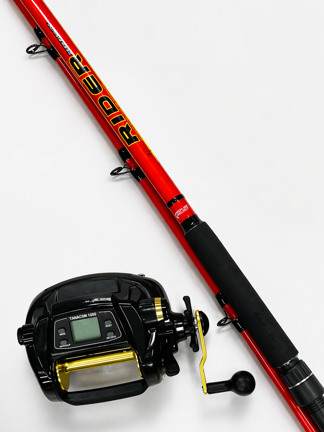 Combo Tanacom 1000+ Canna Colmic Rider Mt. 2,70