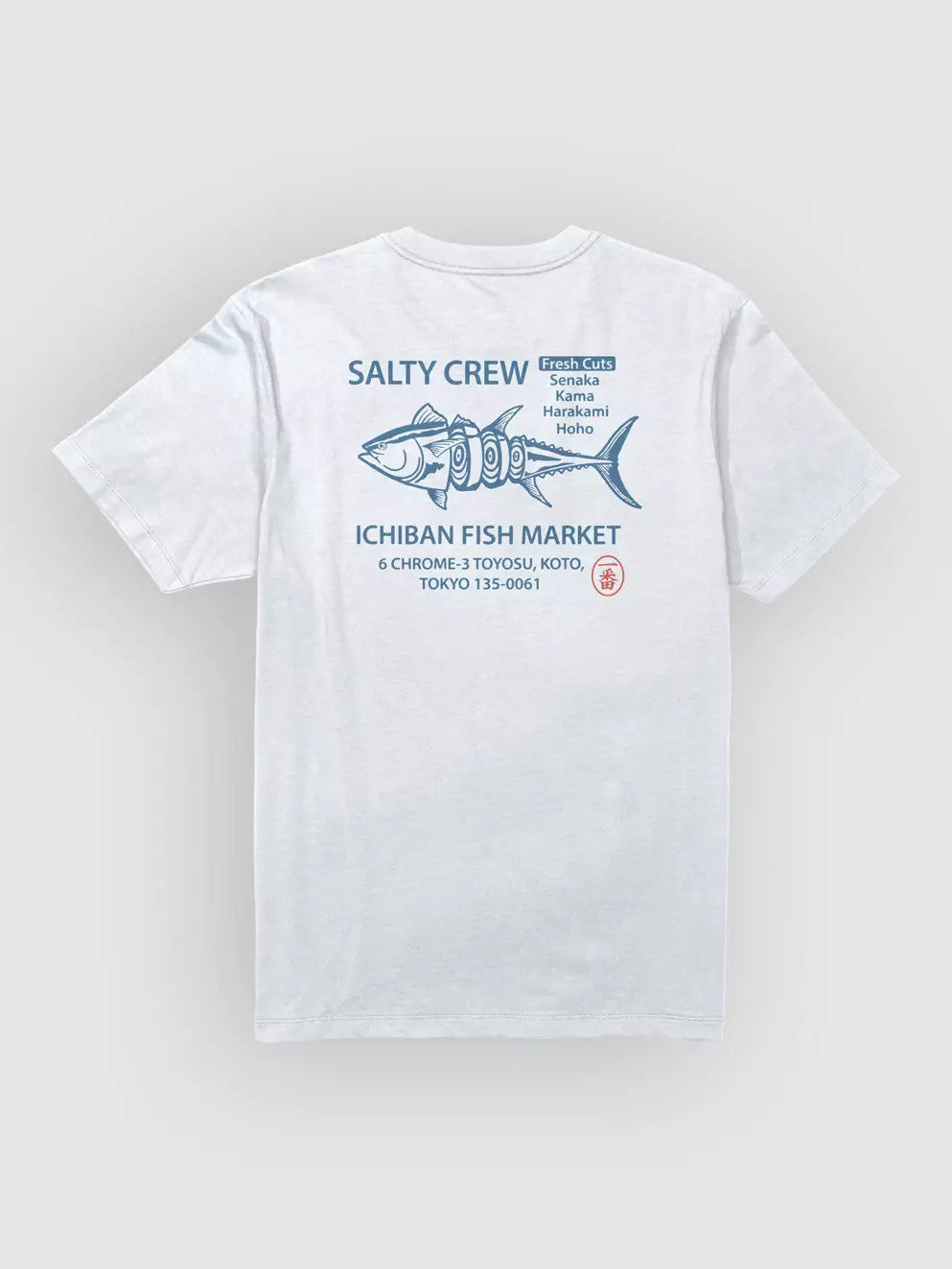 Salty Crew Ichiban S/S Tee White T-Shirt Uomo