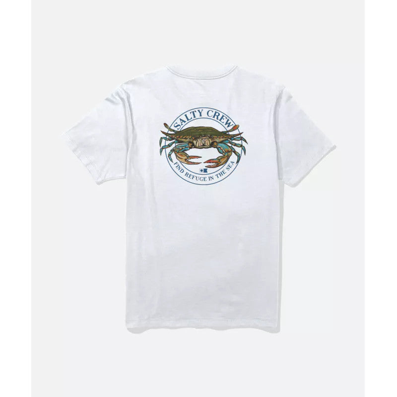 Salty Crew Jimmy S/S Tee White T-Shirt Uomo