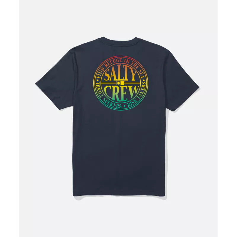 Salty Crew Global S/S Tee Navy T-Shirt Uomo