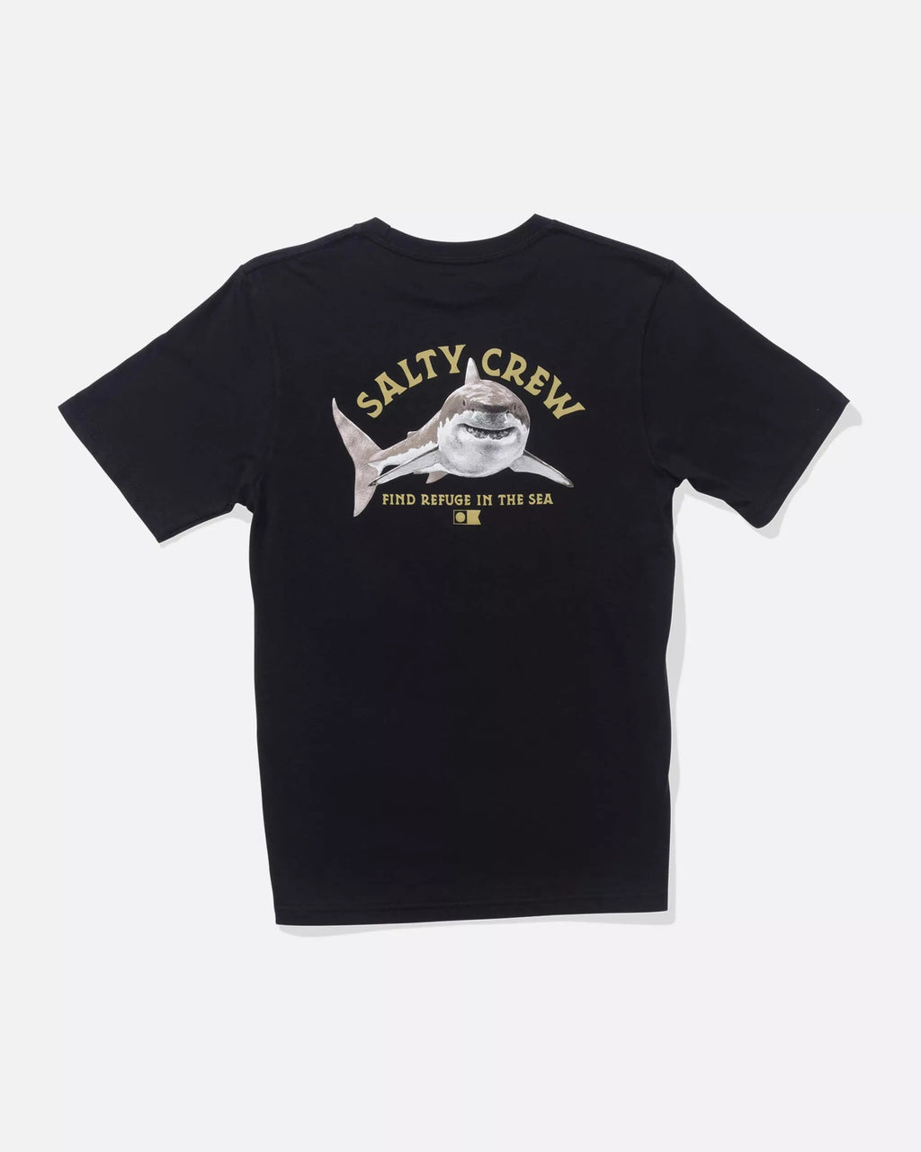 Salty Crew Lurking S/S Tee Black T-Shirt Uomo