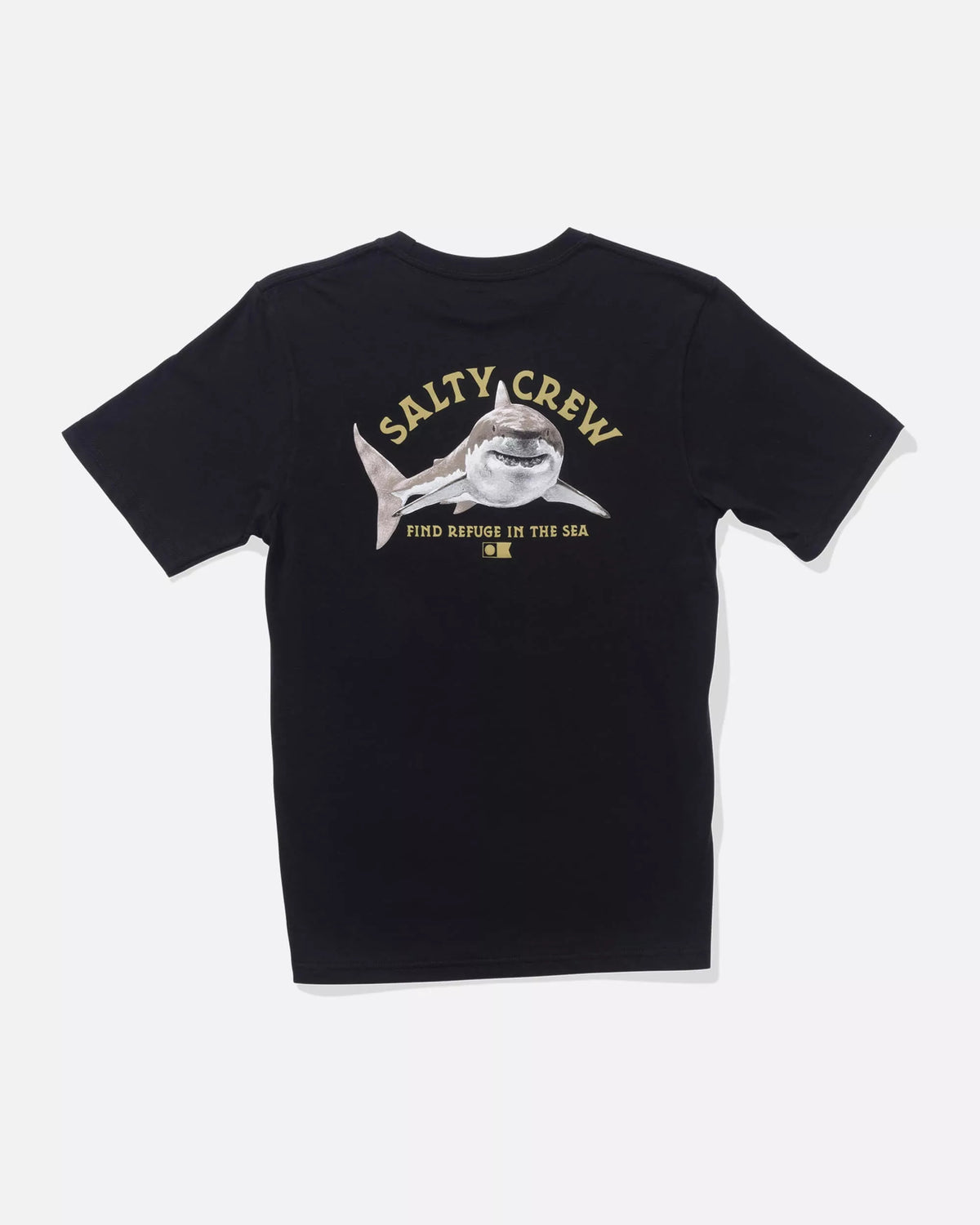 Salty Crew Lurking S/S Tee Black T-Shirt Uomo