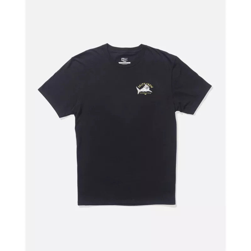 Salty Crew Lurking S/S Tee Black T-Shirt Uomo
