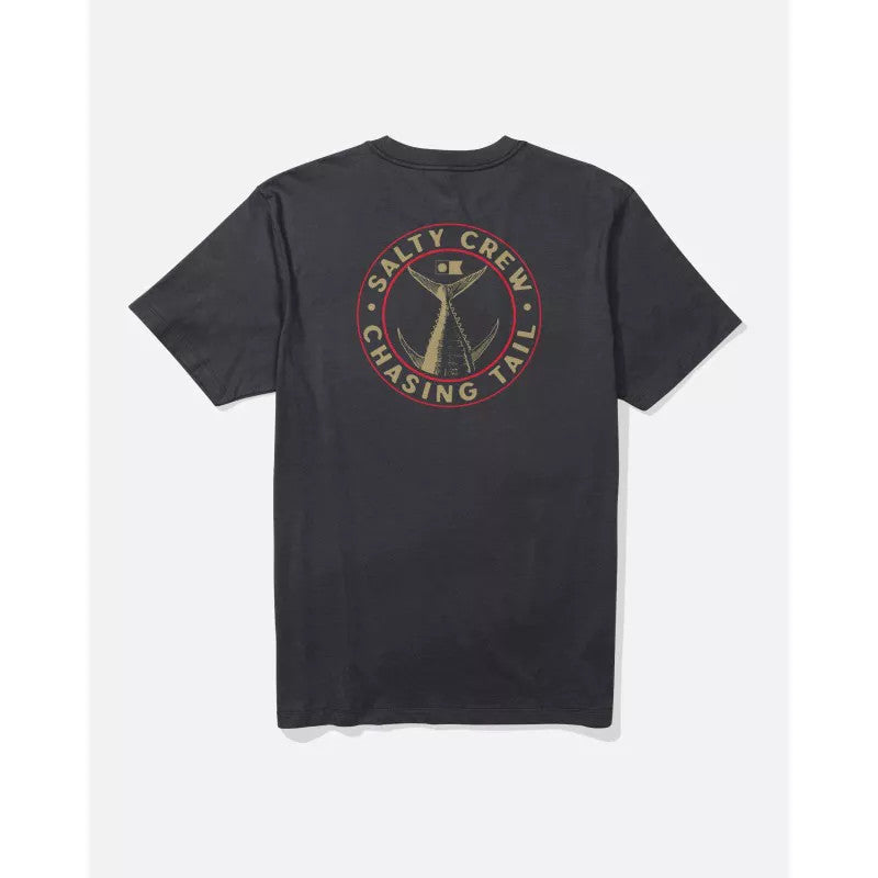 Salty Crew Tailgate Premium S/S Tee Black T-Shirt Uomo