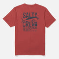 Salty Crew Tried And True S/S Tee Washed Red T-Shirt Uomo