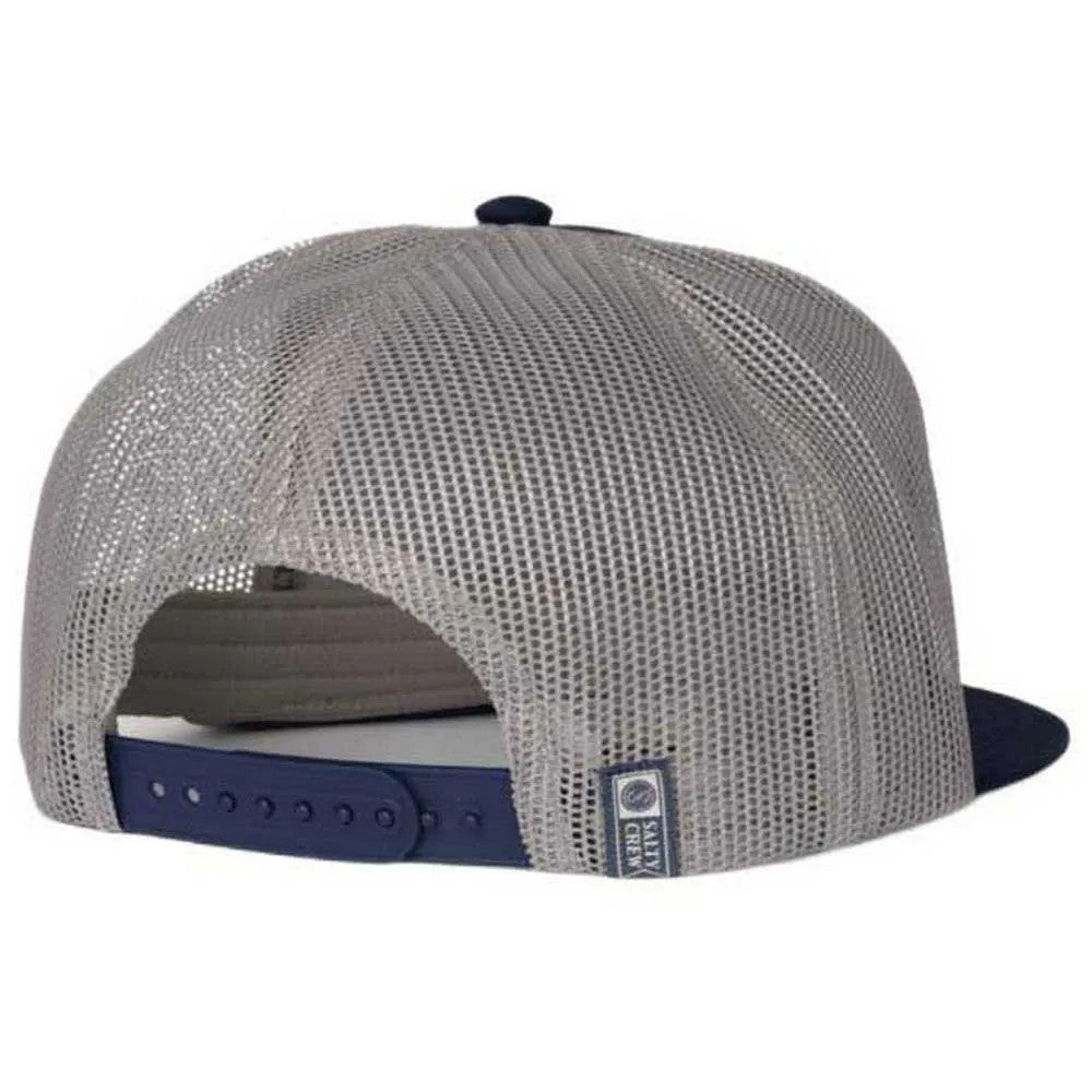 Boston Whaler X Salty Crew Whaler Trucker Cap Midnight Navy