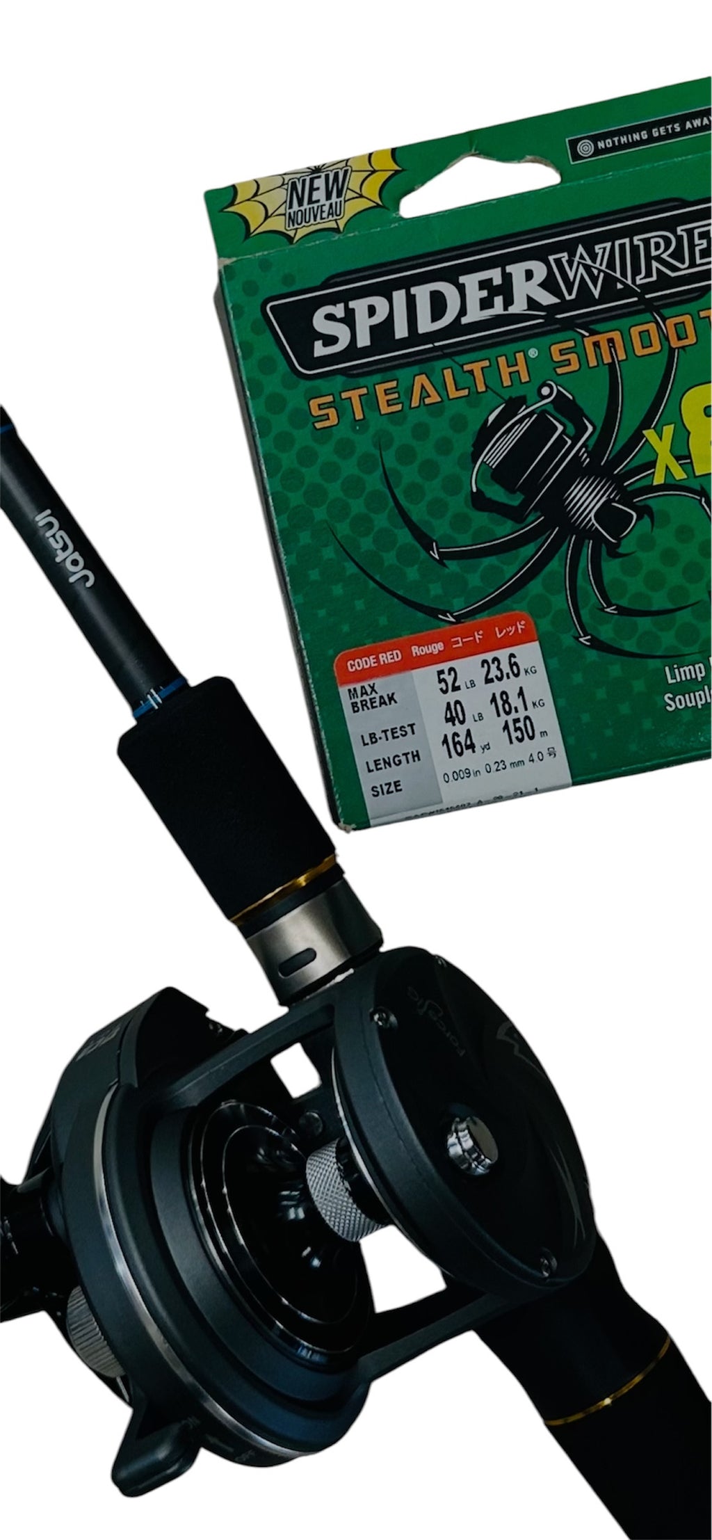 Combo Pesca Verticale (Jatsui Intrepid Jigger Type C + Mul. Force Jig  + Trecciato)