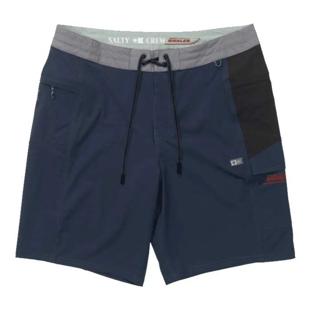 Salty Crew x Boston Whaler Flagship Boatshort Dark Navy Limited Edition