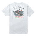 Salty Crew x Boston Whaler Whaler Chase T-Shirt White Limited Edition