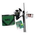 Combo Pesca Verticale (Jatsui Intrepid Jigger Type S+ Mul. Wax Winch 8000 + Trecciato)