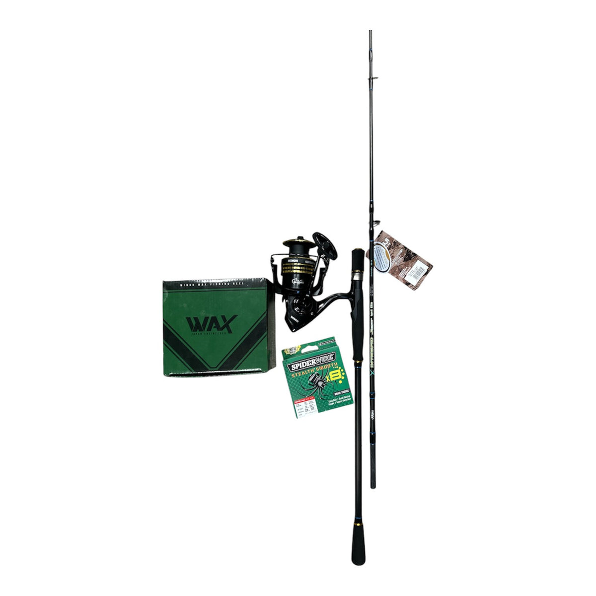 Combo Pesca Verticale (Jatsui Intrepid Jigger Type S+ Mul. Wax Winch 8000 + Trecciato)