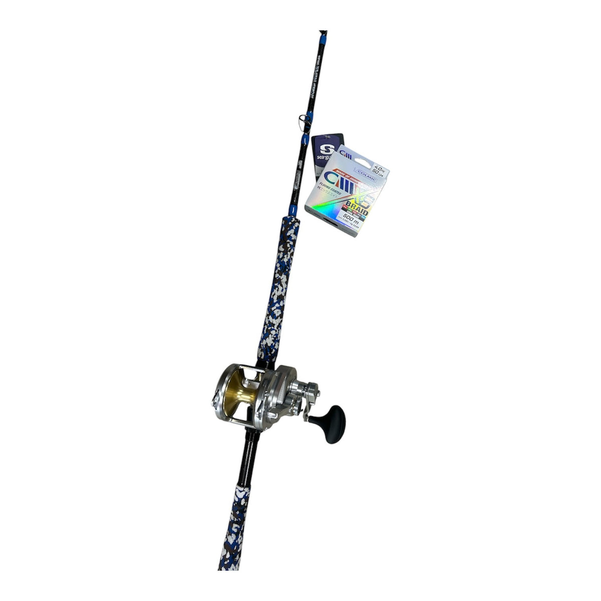 Combo Capitan james Amber Sniper 30 LBS con Shimano Talica 20II A