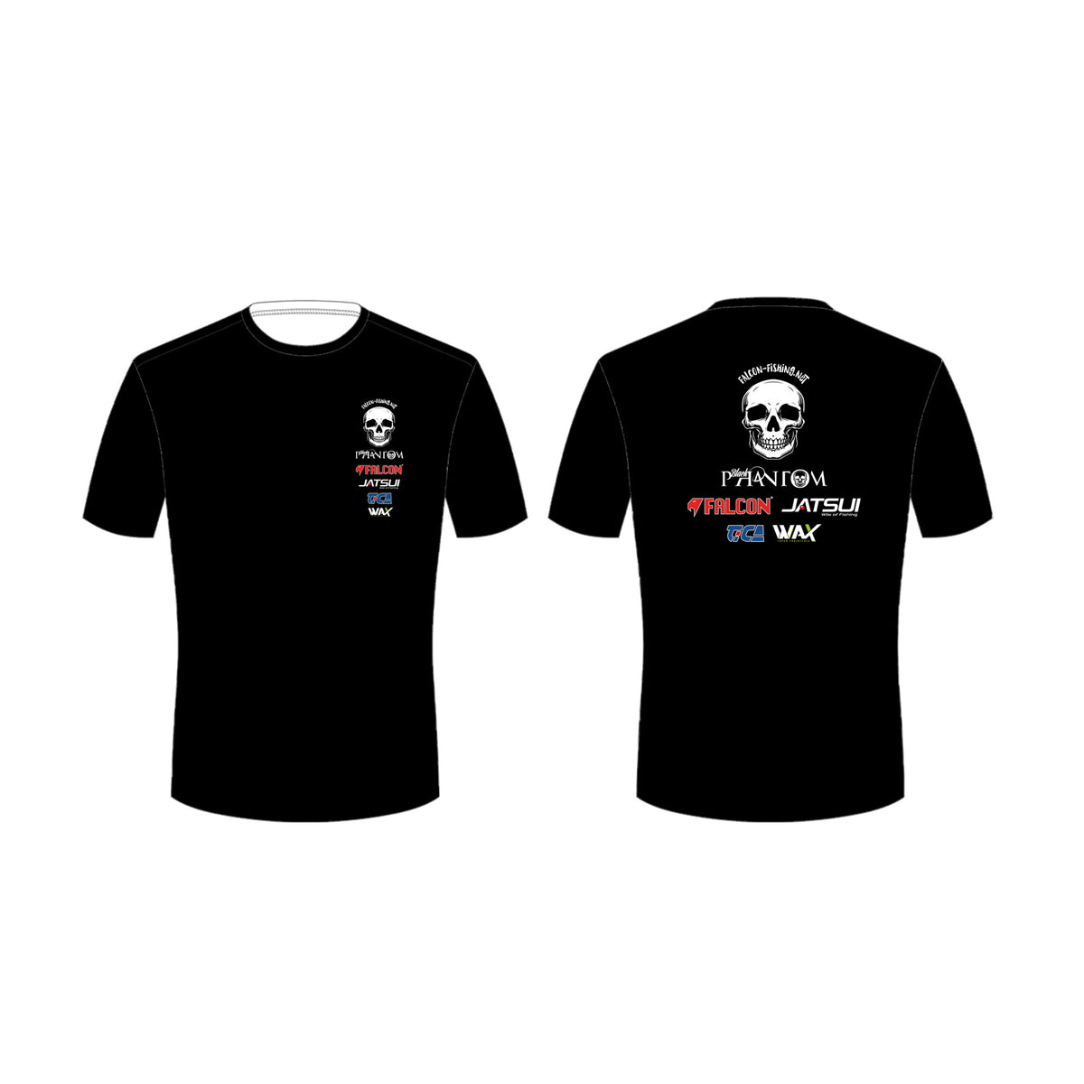 FALCON T-SHIRT BLACK PHANTOM  2XL