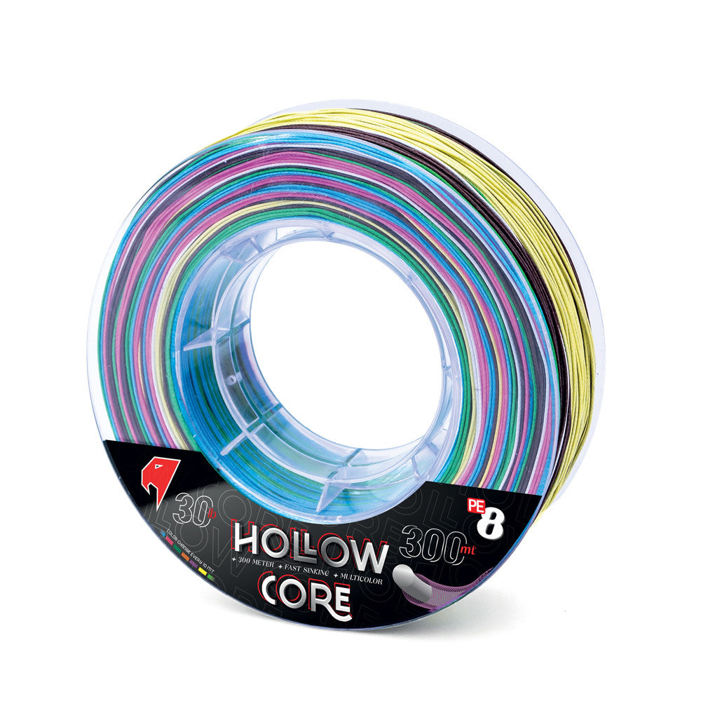 FALCON HOLLOW CORE LEADER SINKING MULTICOLOR 300MT 30LB