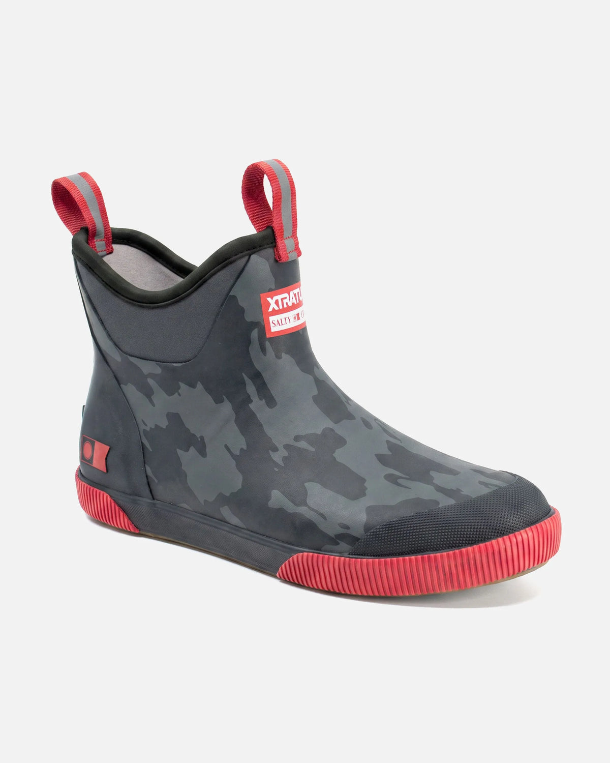 Salty Crew Stivali Xtratuf Nero e rosso